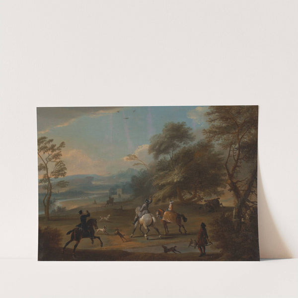 A Hawking Party by Jan Wyck