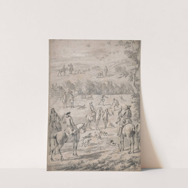 A Hawking Party by Jan Wyck