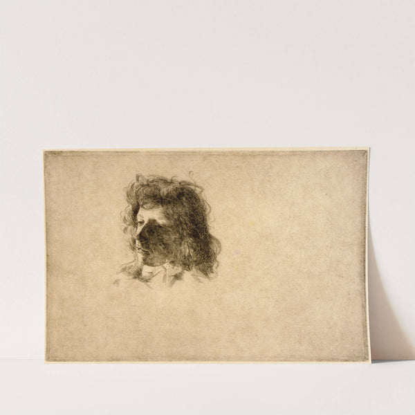 A Head (ca. 1887-1893) by Julian Alden Weir