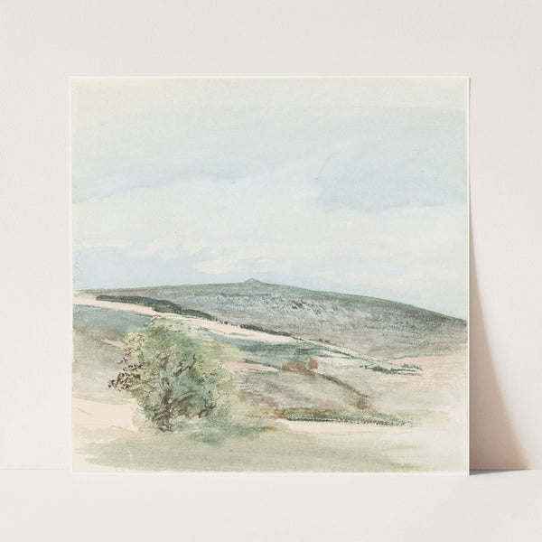 A Heath in Sussex (1810-1815) by William Collins