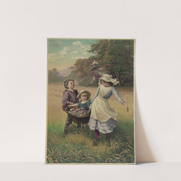 A heavy load (1889) by Hatch Lith. Co.