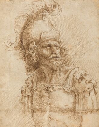 A Helmeted Soldier