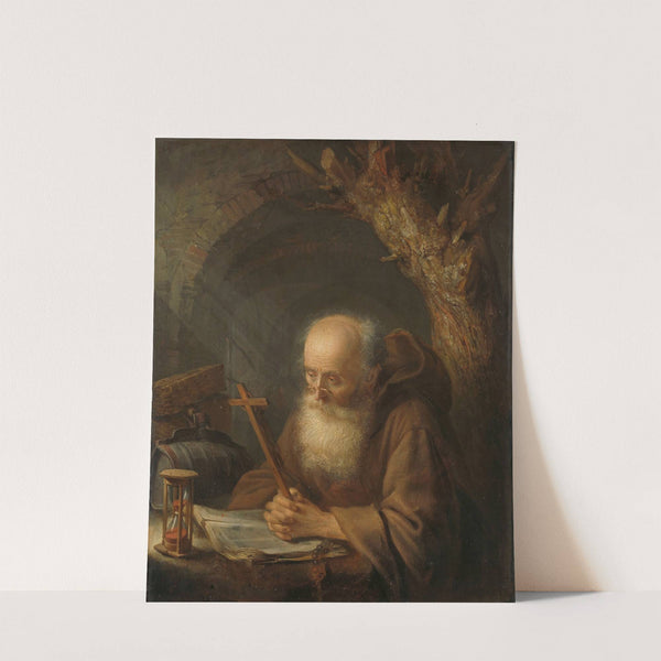 A Hermit by Gerrit Dou