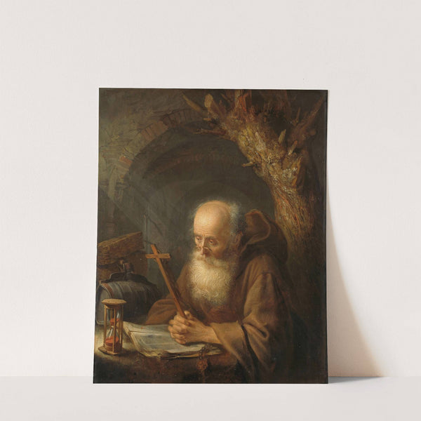 A Hermit by Gerrit Dou