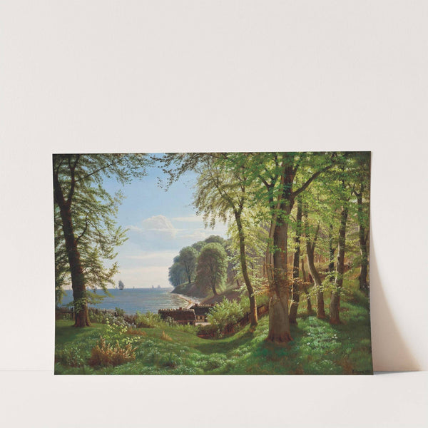 A hidden woodland cove by Eiler Rasmussen Eilersen