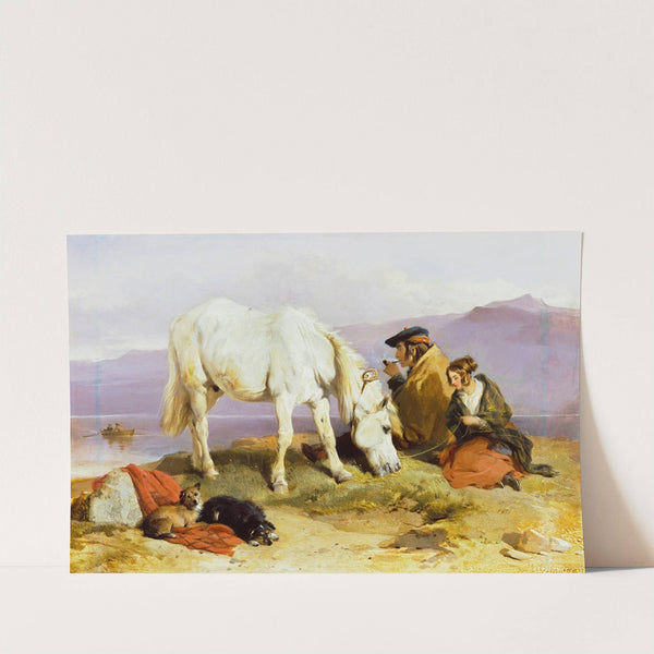 A Highland Scene by Sir Edwin Henry Landseer