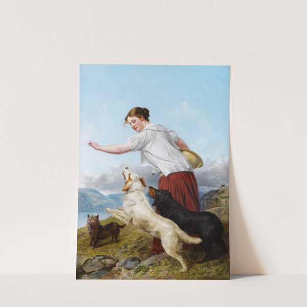 A highland walk by Richard Ansdell