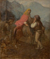 A Highlander Woman on Horseback