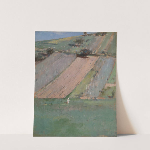 A Hillside, Giverny by Theodore Robinson