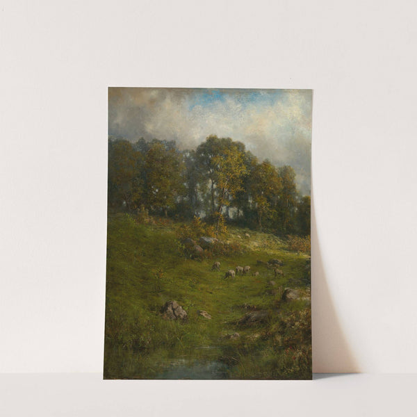 A Hillside Pasture by Robert Crannell Minor