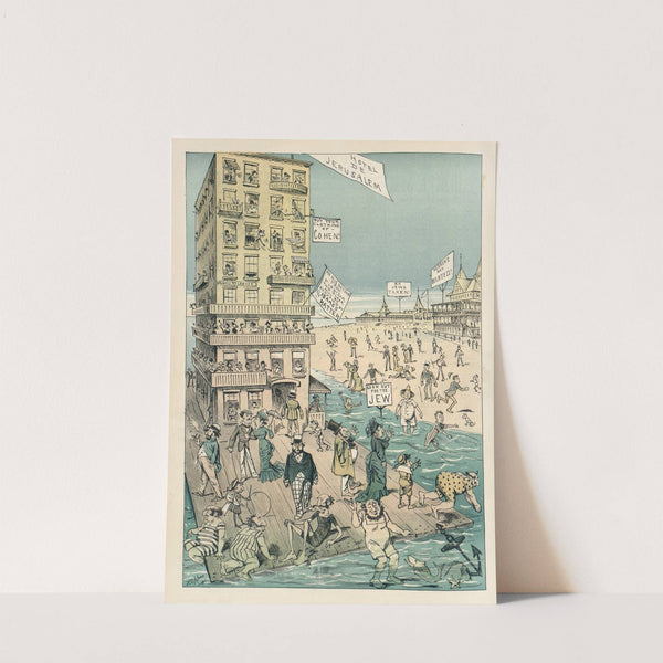 A hint to the Hebrews - how they may make themselves independent of the watering place hotels by Frederick Burr Opper