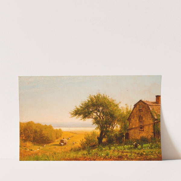 A Home by the Seaside (circa 1872) by Worthington Whittredge