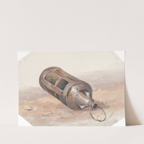 A Horn Lantern, July 25, 1833 (1833) by Edward William Cooke
