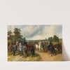 A horse fair on Southborough Common by John Frederick Herring Snr.