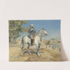 A Horseman By A Jerusalem Gate by Gustav Bauernfeind
