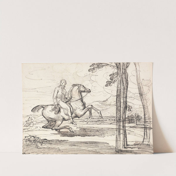 A Horseman in a Landscape by James Ward