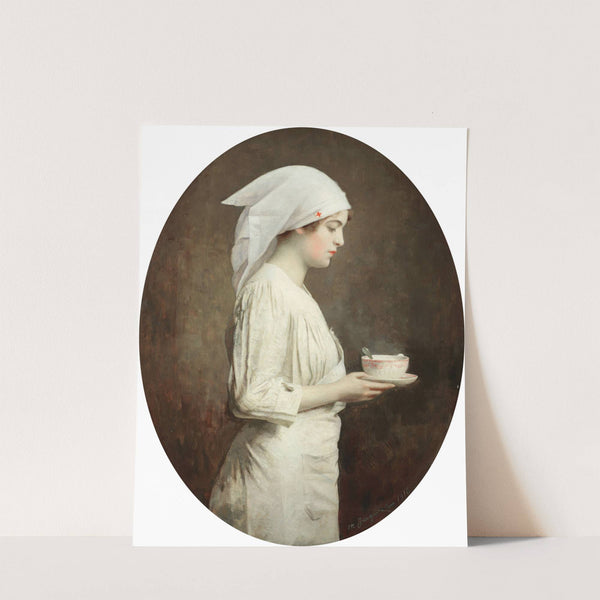 A hot cup of soup by Henry Jacquier