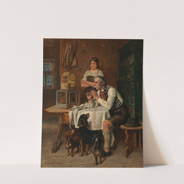 A House Concert by Adolf Eberle