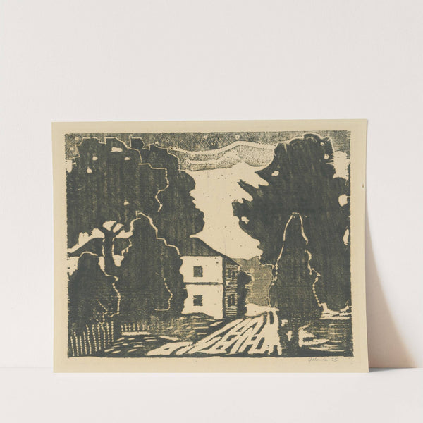 A House in the Alley by Mikuláš Galanda