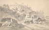 A House on a Hillside in a Southern Landscape