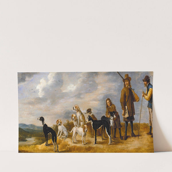 A Hunter with Eight Hounds (17th century) by workshop of David Teniers the Younger