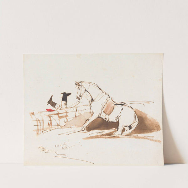 A Hunting Accident by Sir Edwin Henry Landseer