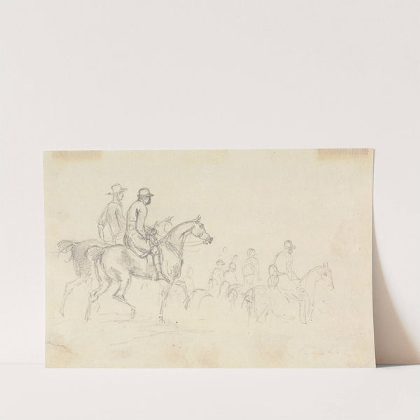 A Hunting Scene by Sawrey Gilpin