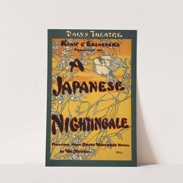 A Japanese nightingale (c1903) by Strobridge & Co. Lith.