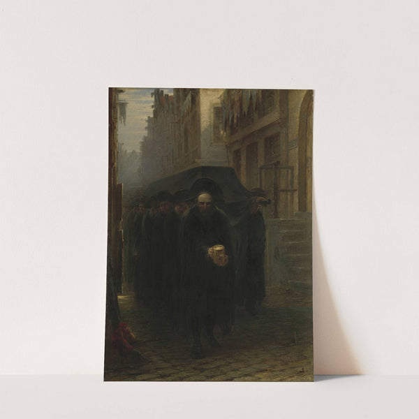 A Jewish Funeral by Hein Burgers