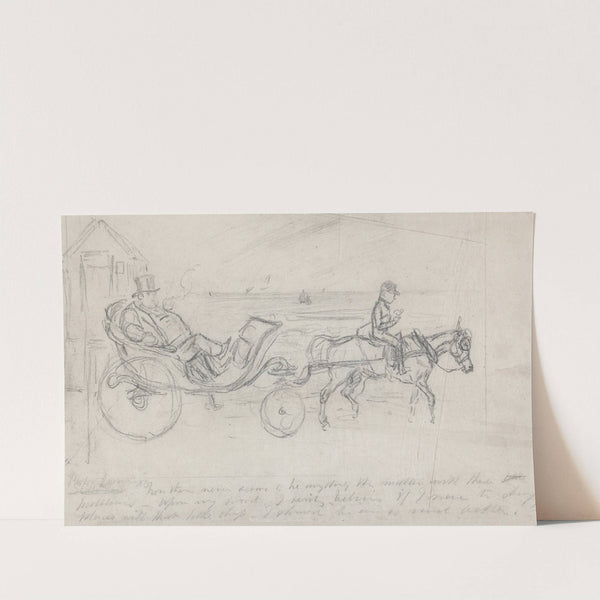 A Jockey-Cart by John Leech