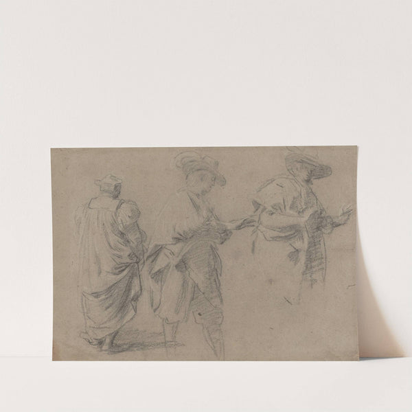 A Judge and Two Gentlemen Lawyers by Eustache Le Sueur