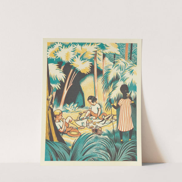 A Jungle Picnic Pl.12 by Clifford Webb