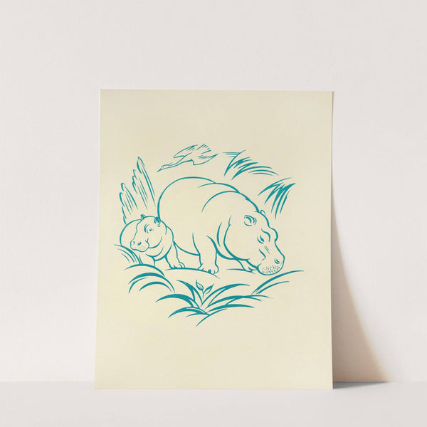 A Jungle Picnic Pl.13 by Clifford Webb