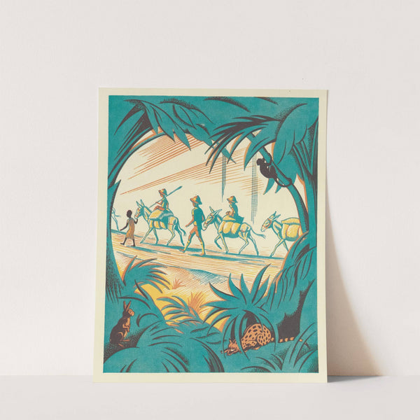 A Jungle Picnic Pl.18 by Clifford Webb