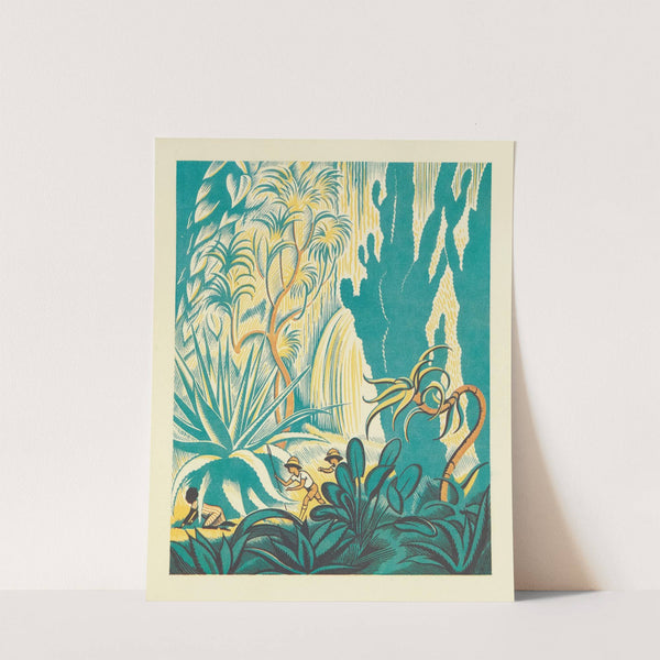 A Jungle Picnic Pl.19 by Clifford Webb