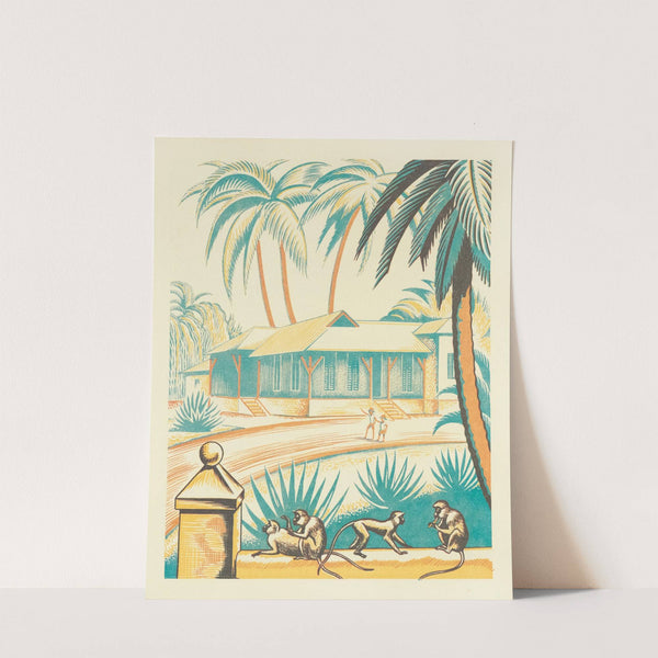 A Jungle Picnic Pl.23 by Clifford Webb