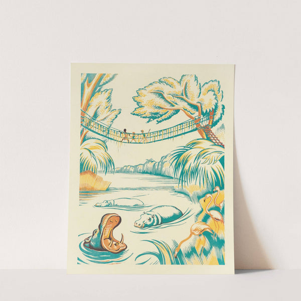 A Jungle Picnic Pl.24 by Clifford Webb