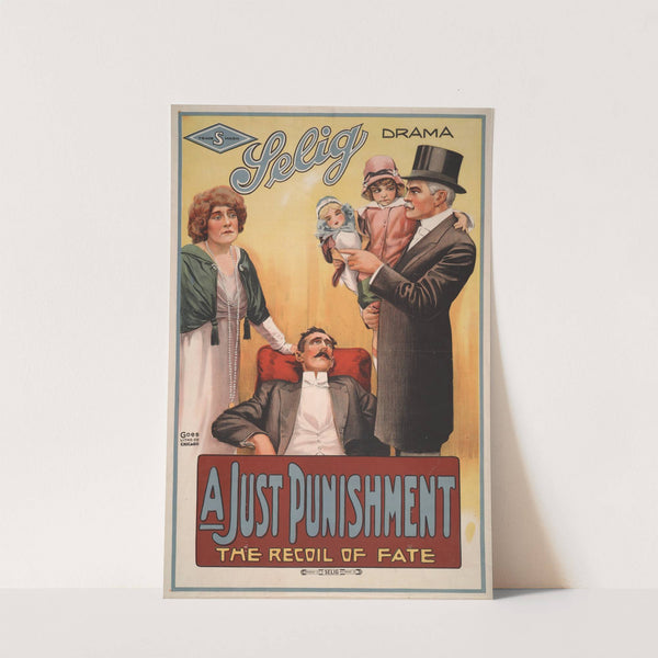 A just punishment The recoil of fate. by Goes Litho. Co.