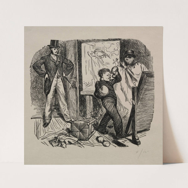 A Kettledrum in Mayfair (1862) by George Du Maurier