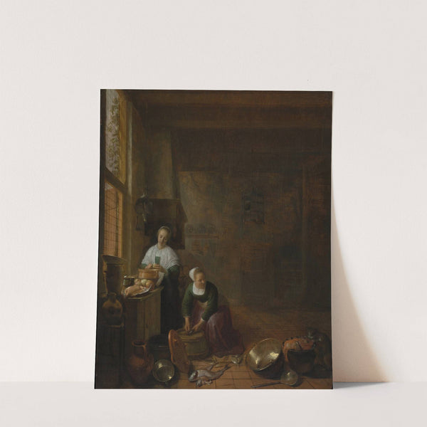 A Kitchen (ca. 1643) by Hendrik Martensz. Sorgh