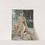 A kneeling female nude in a landscape by Wilfrid Gabriel de Glehn