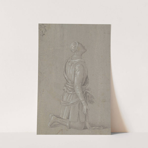 A Kneeling Man in Fifteenth-Century Costume by Circle of Pinturicchio