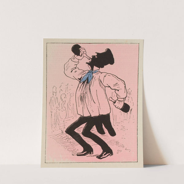 A la 100e de l’Assommoir (1878) by André Gill