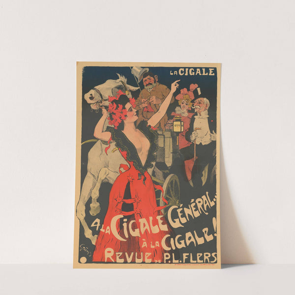 A la cigale général… à la cigale! Revue de P. L. Flers (1899) by Jules-Alexandre Grün