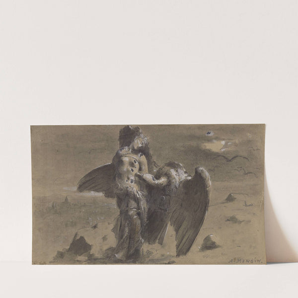 A la France (1888) by Charles Auguste Mengin