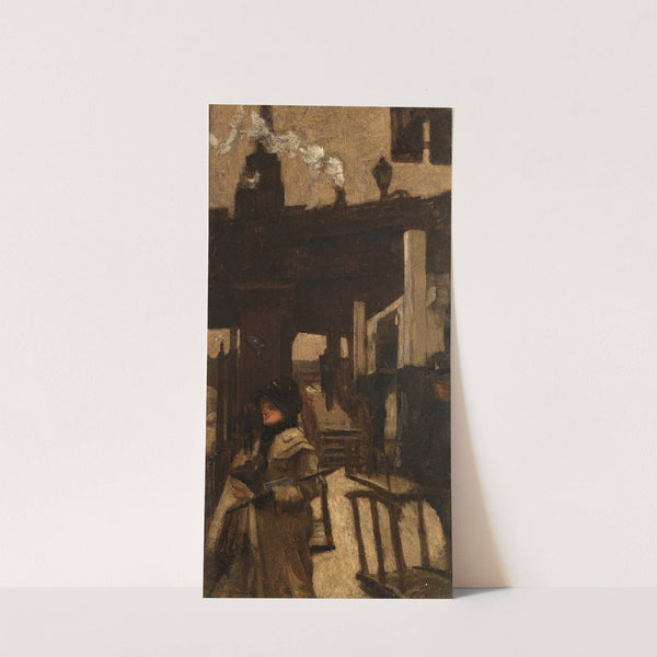 À La Gare De L’est by James Tissot