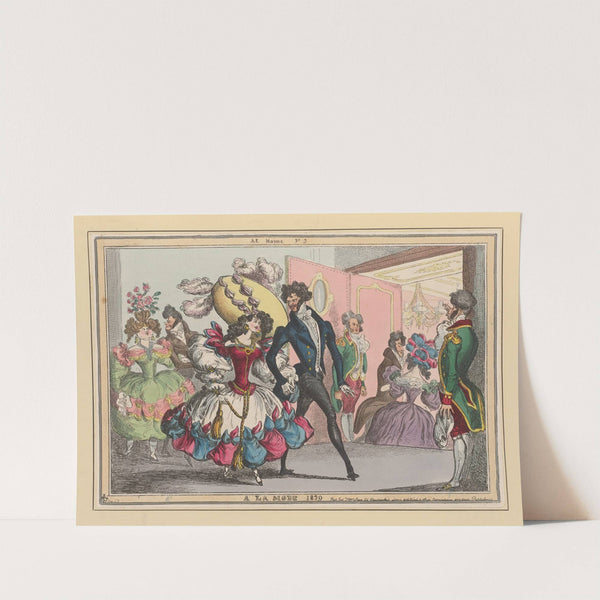 A la mode, 1829 (1827-1829) by William Heath
