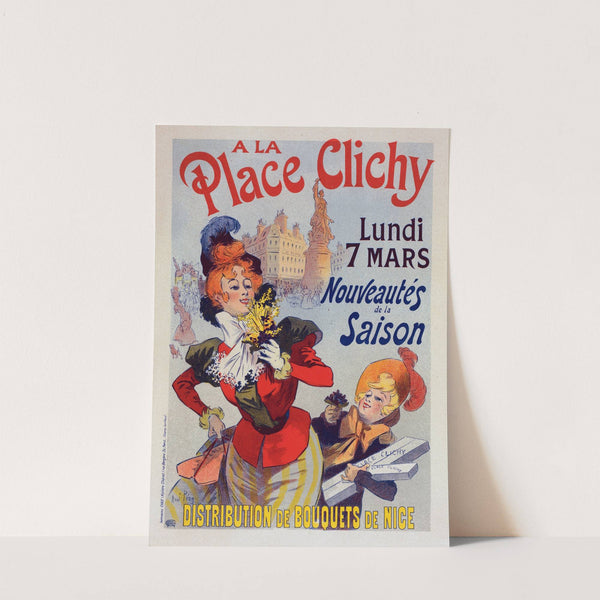 A la Place Clichy by René Péan