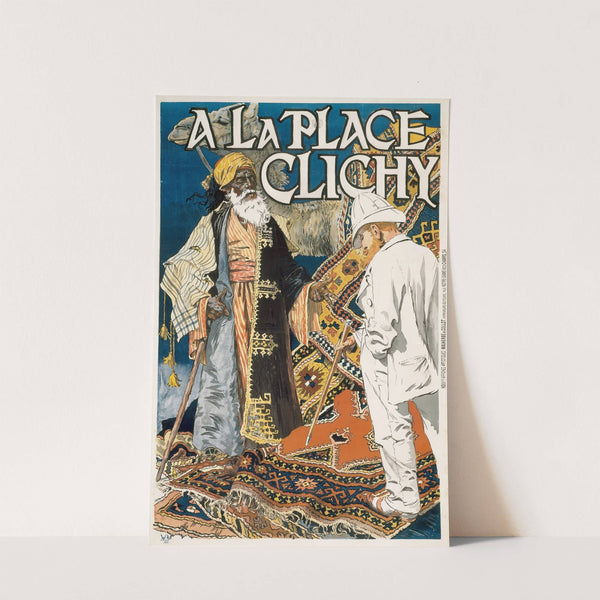 A la Place Clichy by Eugène Grasset