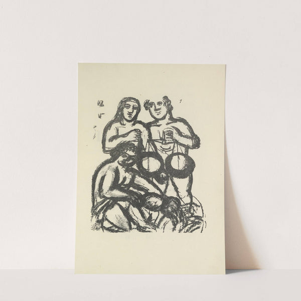 A la santé du corps, poëme Pl.1 (1919) by André Derain